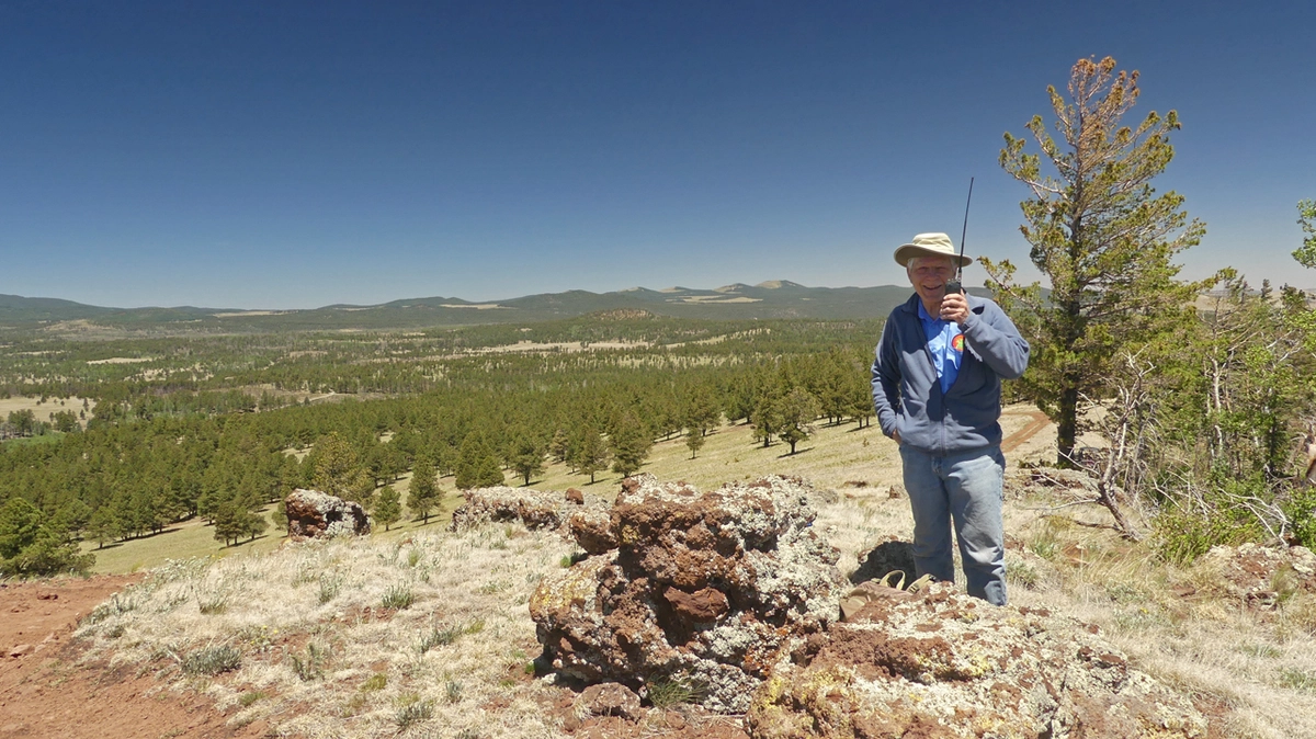 Transmitting from Wahl Knoll
