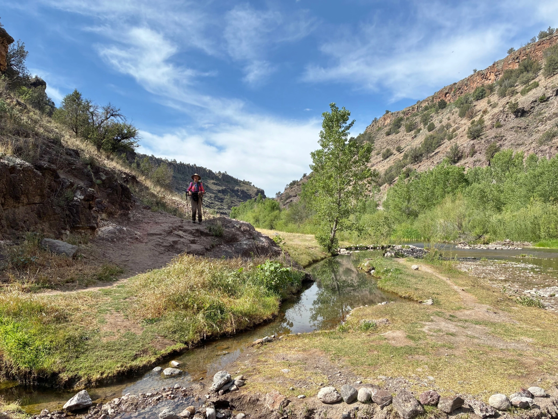 me near the Iron Trail junction