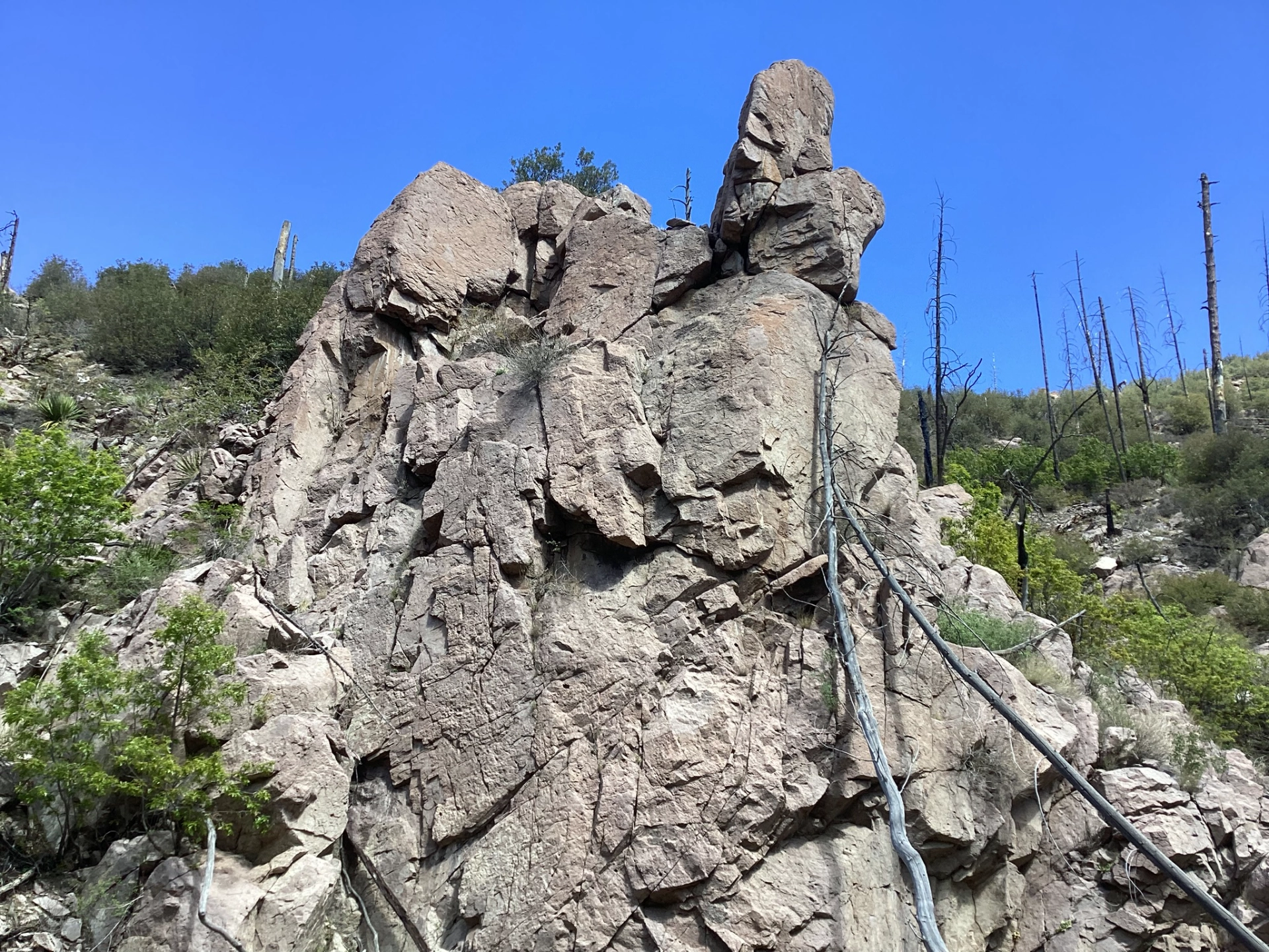 rock promontory