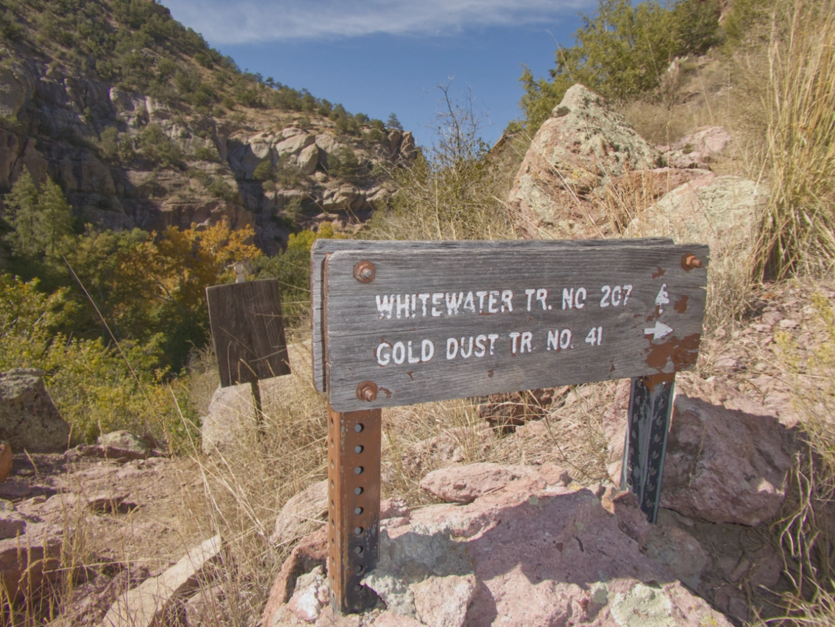 junction with Whitewater Trail