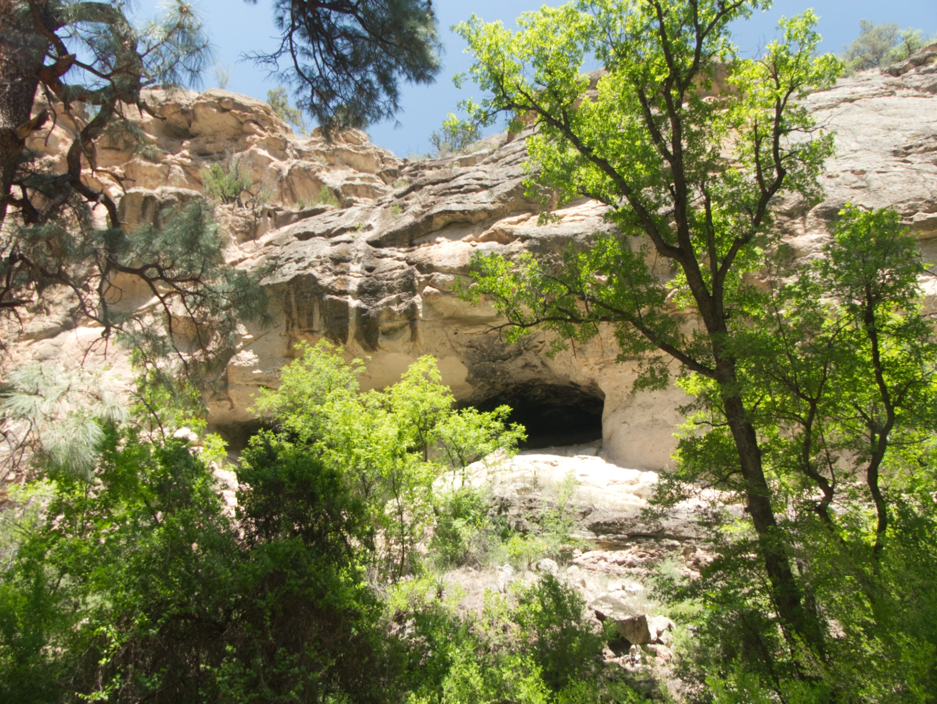 cliff dwelling close-up