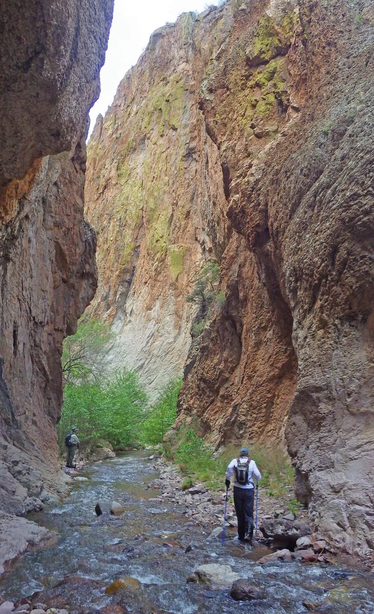 narrow canyon