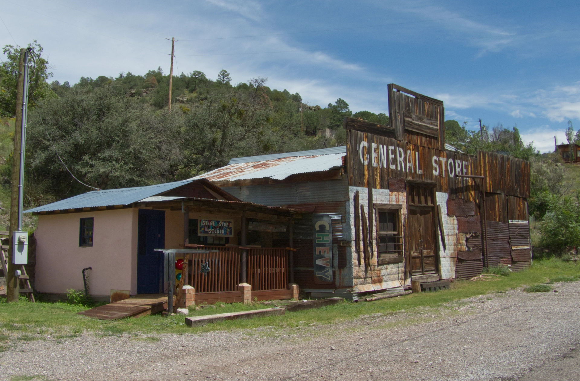 the old general store in Mogollon