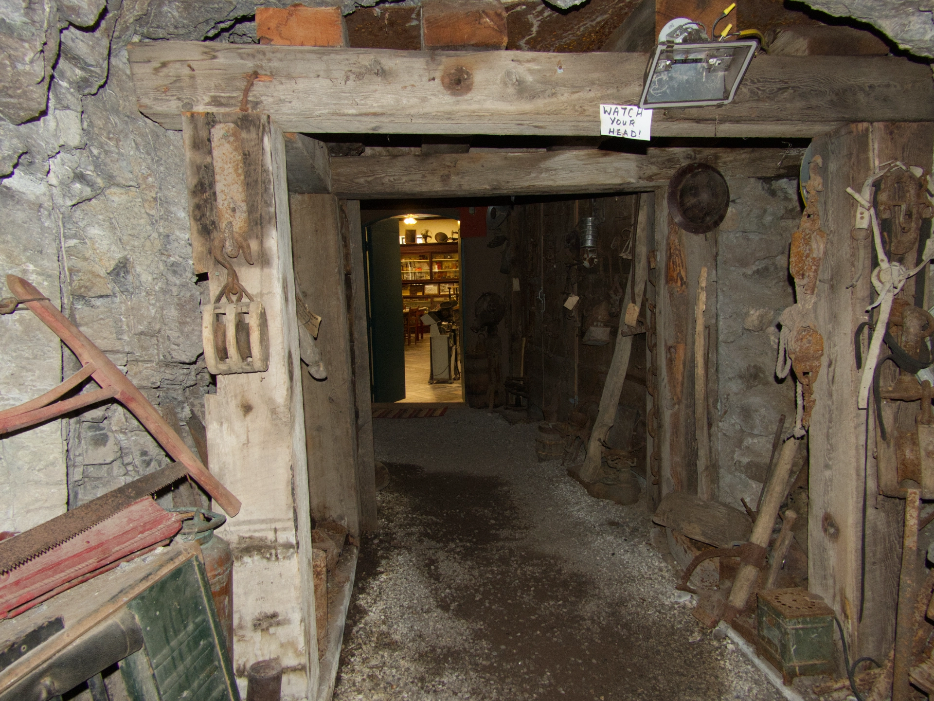 Mogollon museum interior