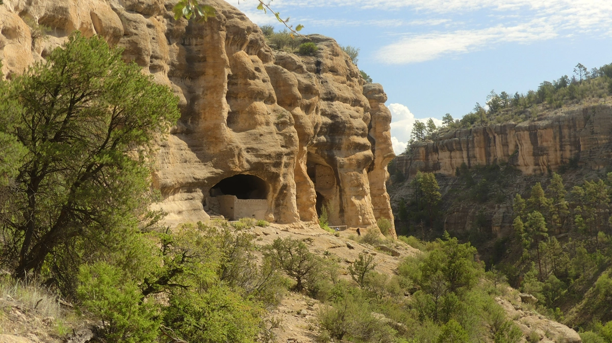 The Gila Cliff Dwellings