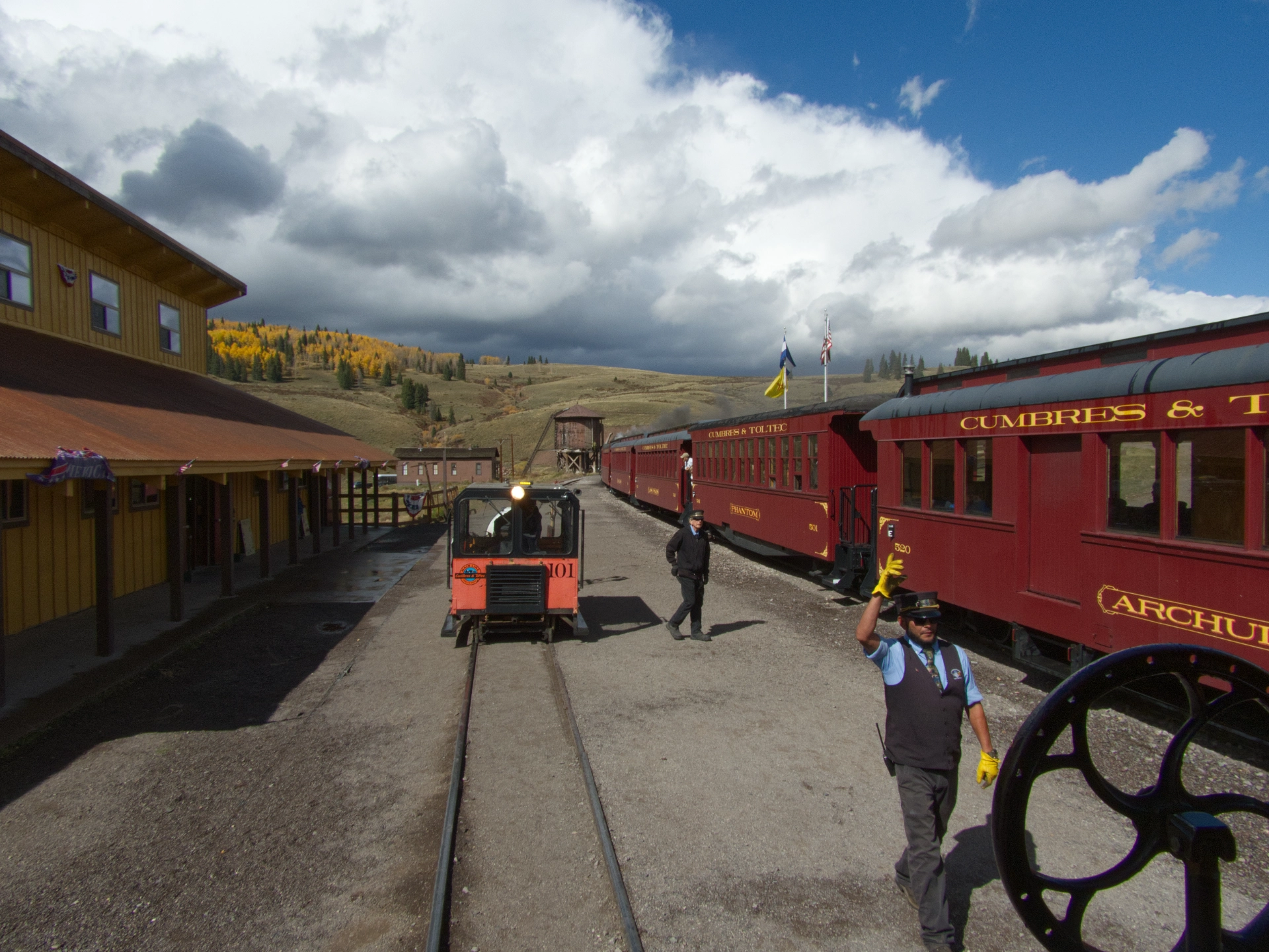 the train station is Osier