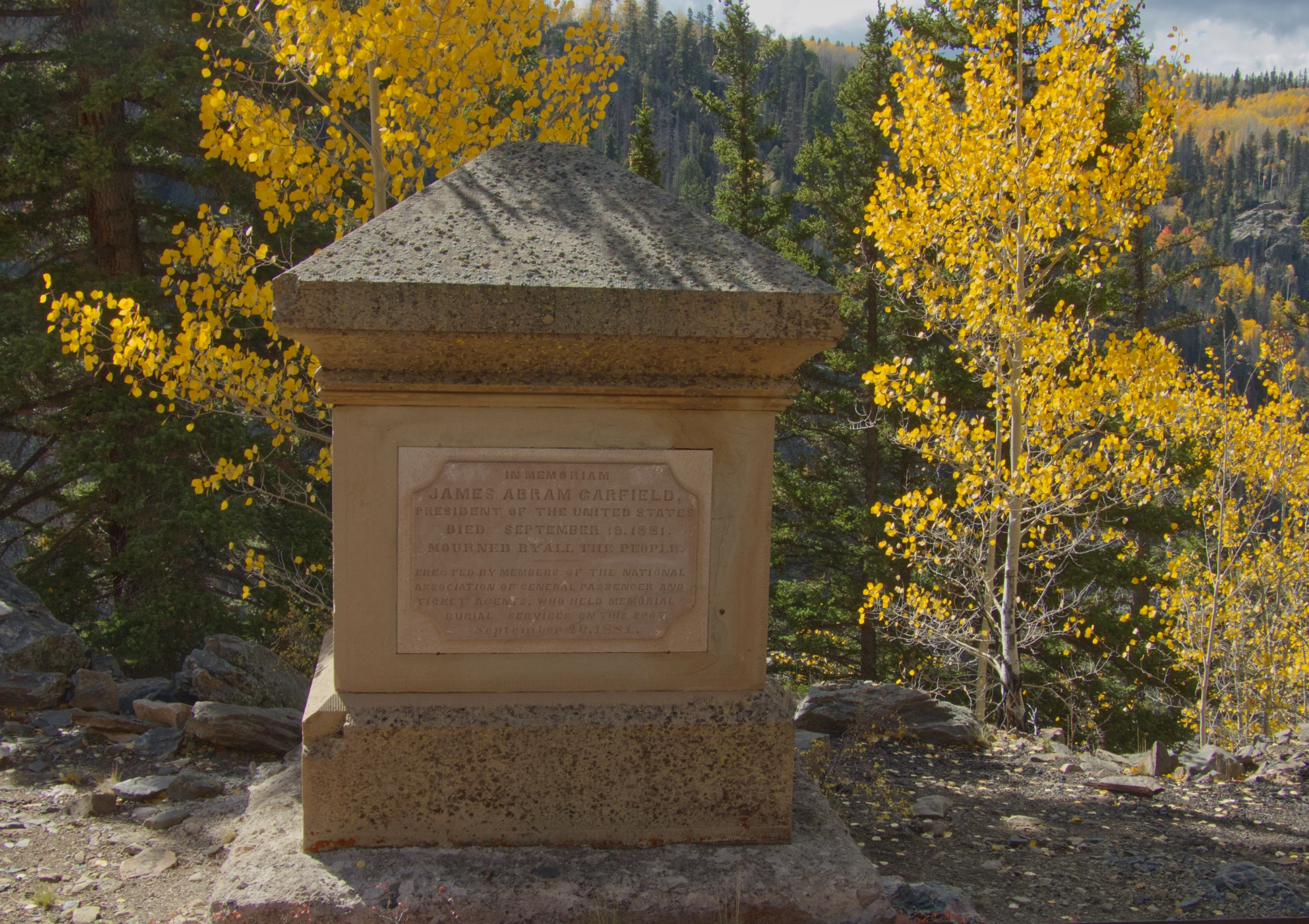 President Garfield memorial