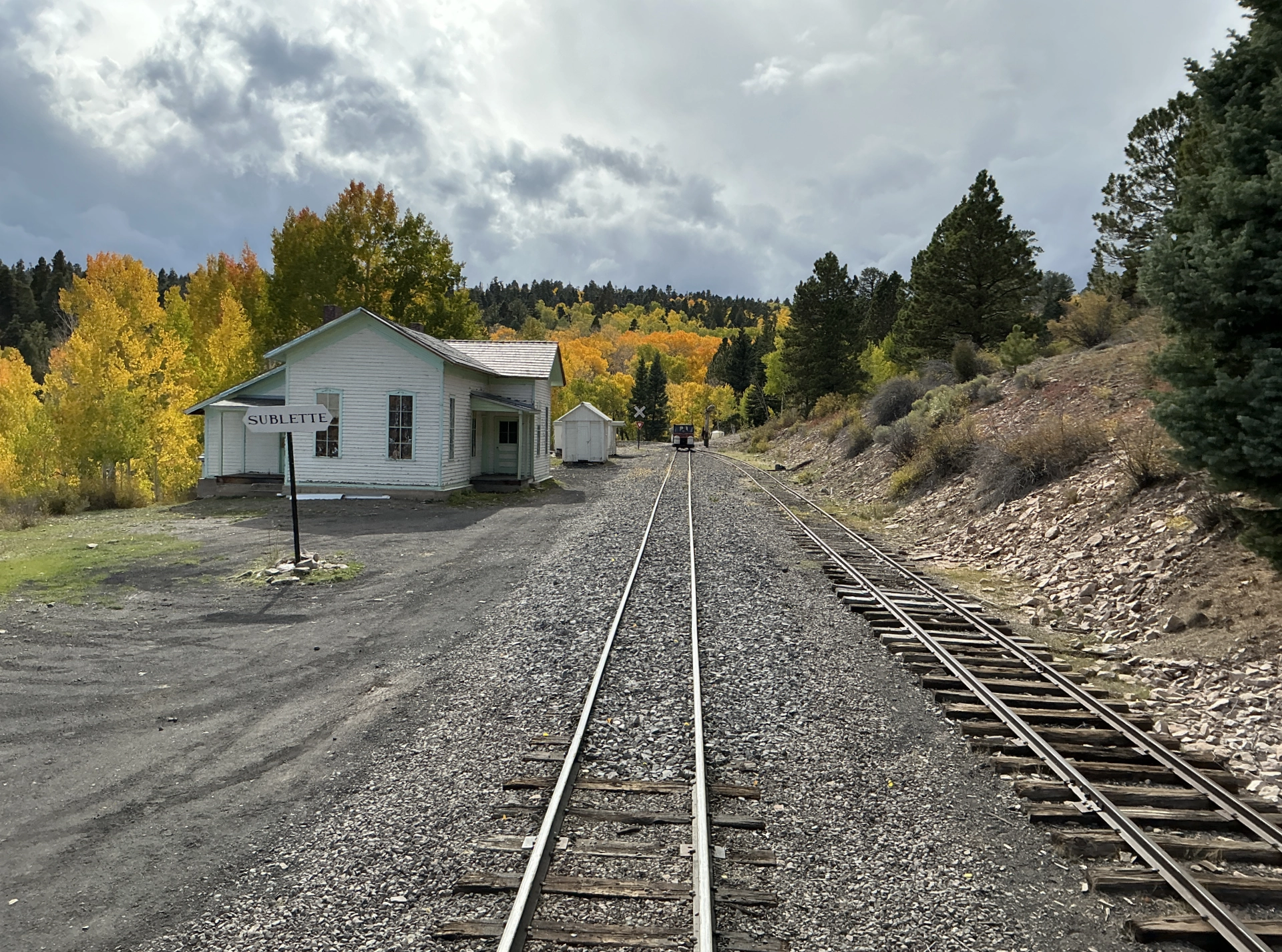 the old section station in Sublette