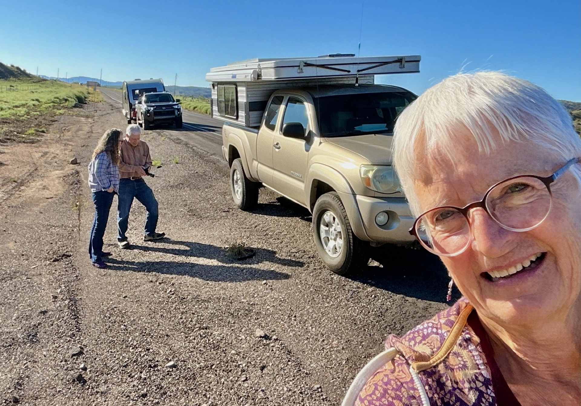 camping rigs rendezvous on NM 180