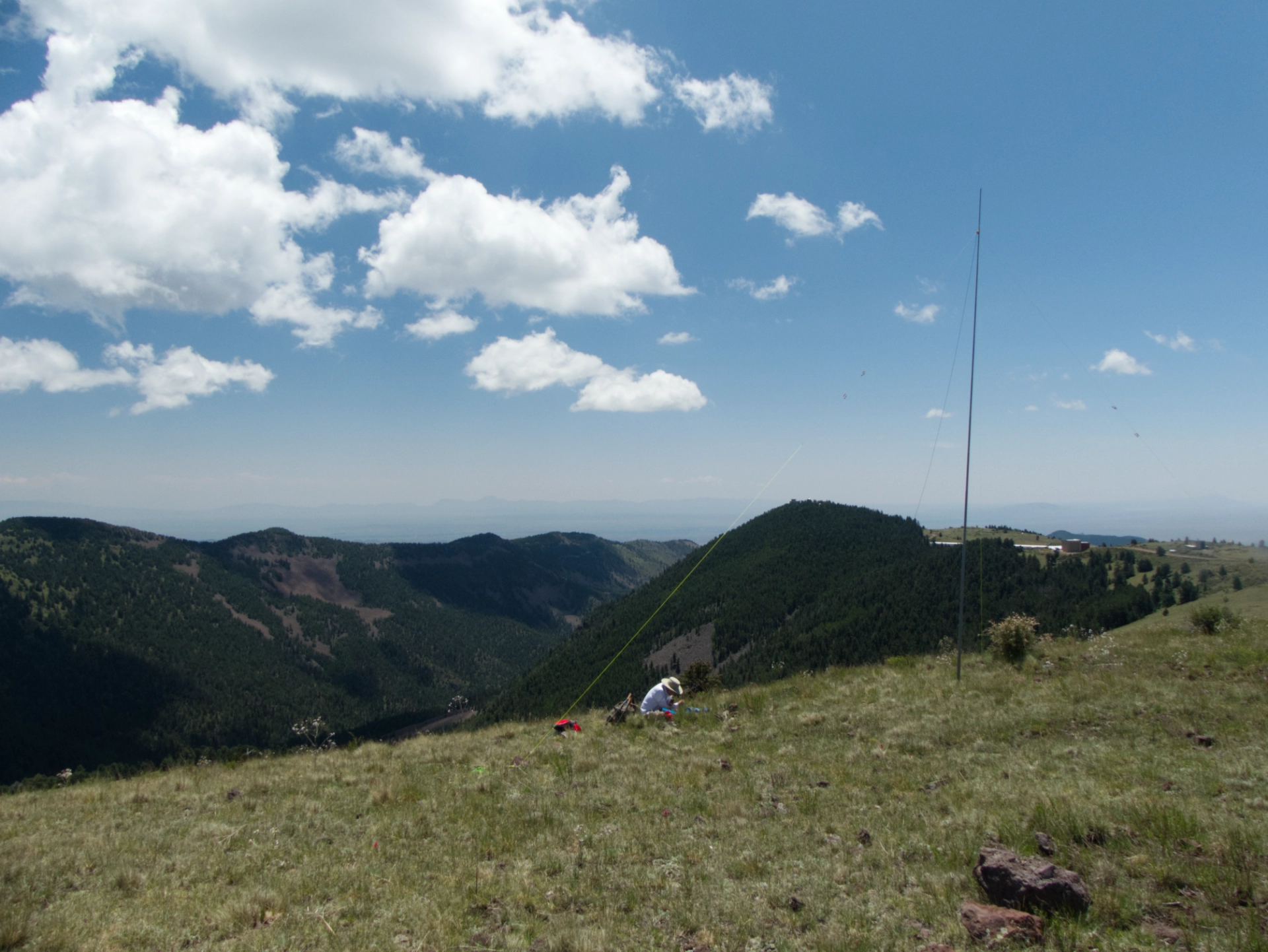 ham radio field setup