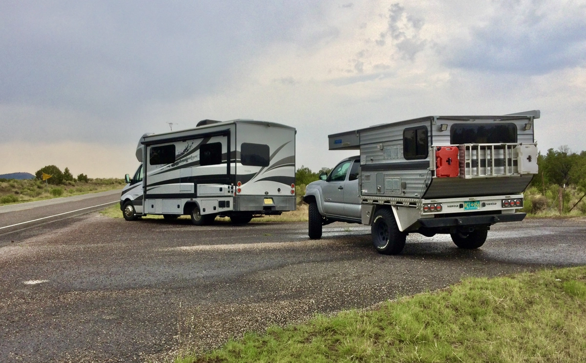 two campers