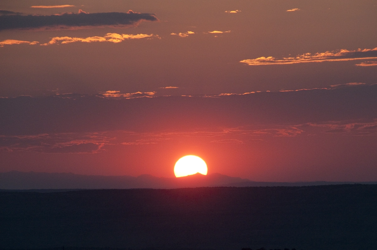 brilliant sunrise