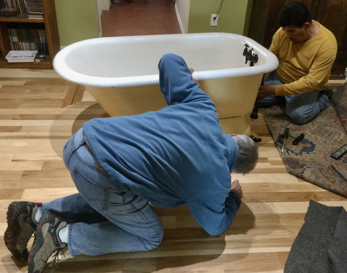 renovated bathroom