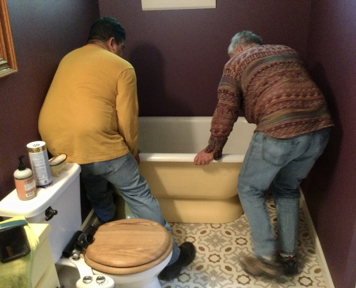 renovated bathroom