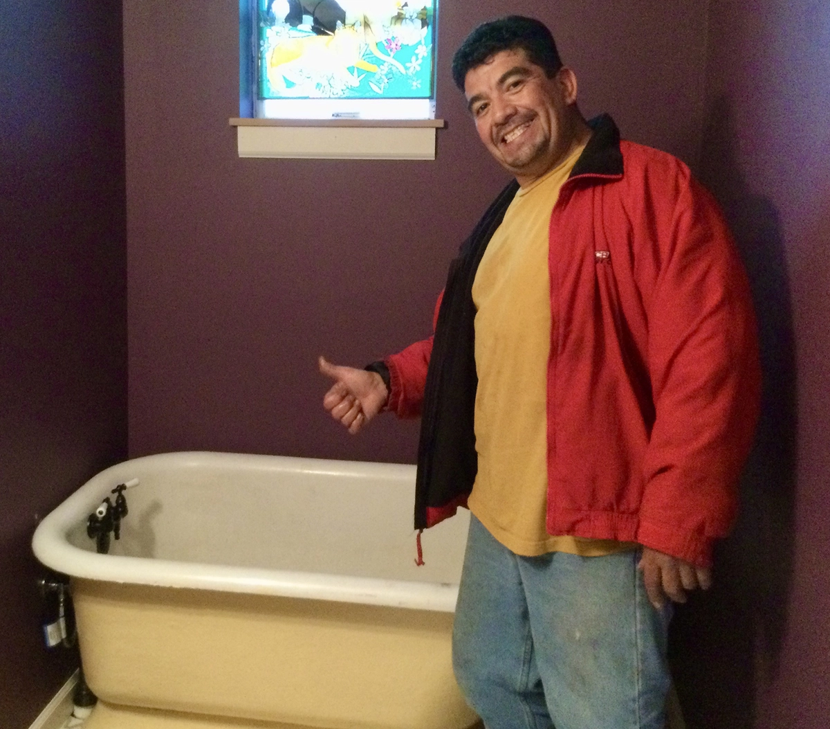 renovated bathroom