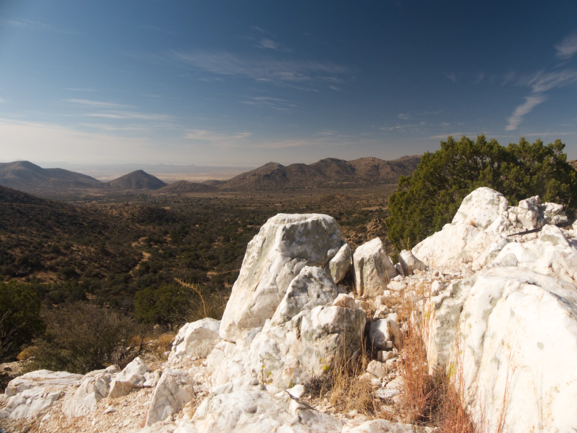 view west toward Animas Playa