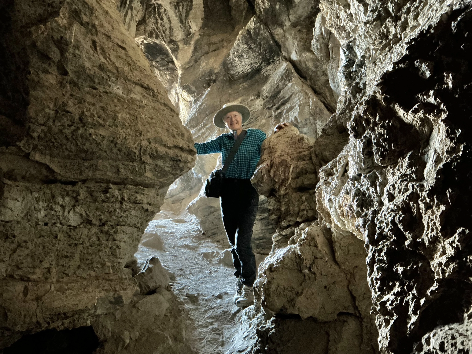 me in the mouth of Geronimo's Cave