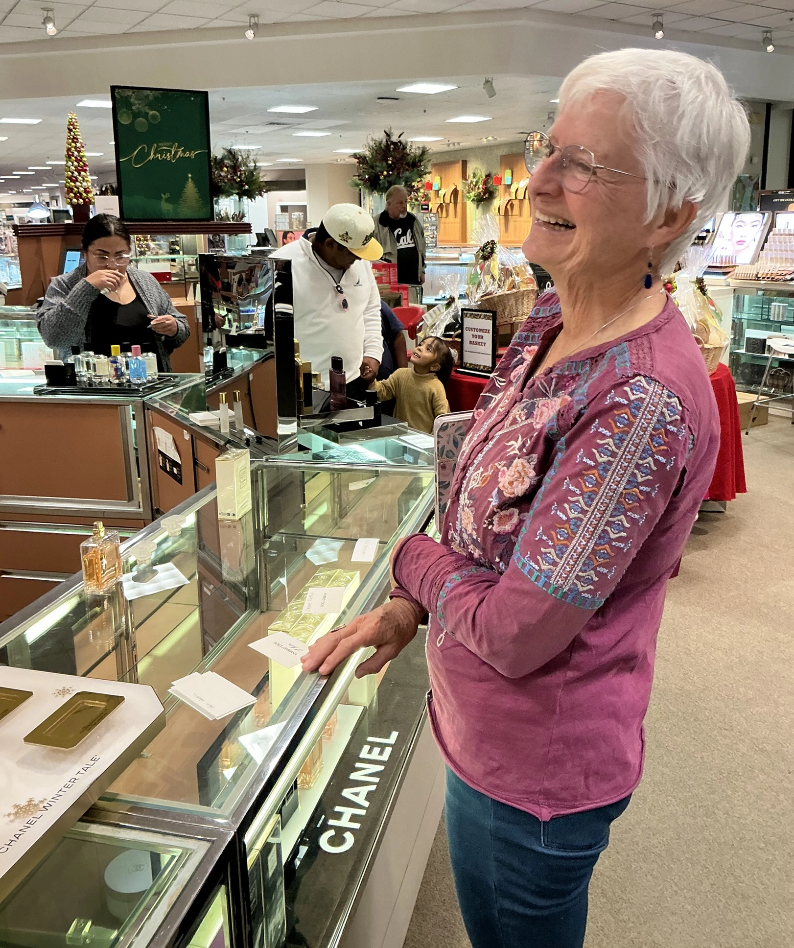 shopping for perfume in Las Cruces