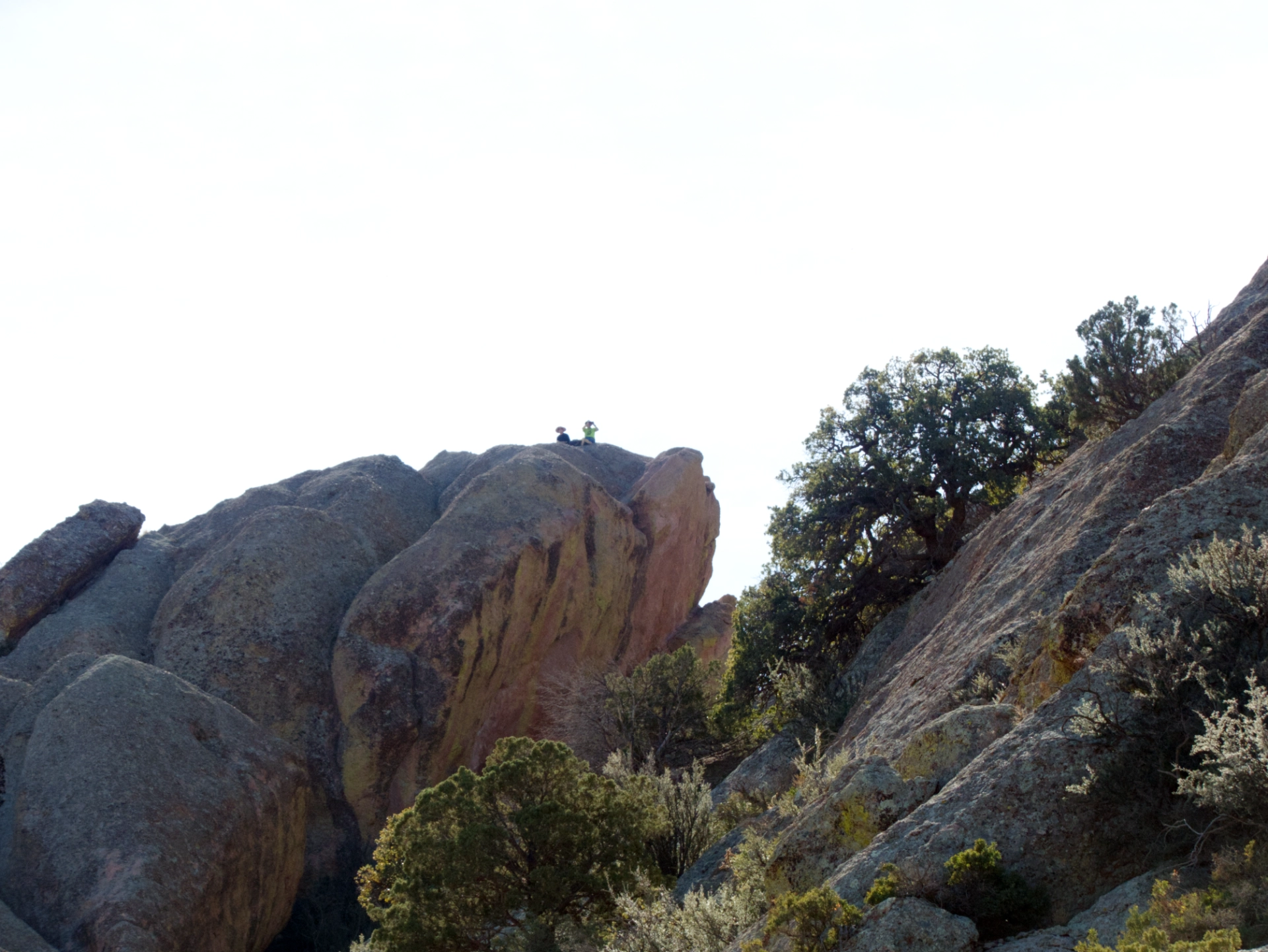 hikers at the summit