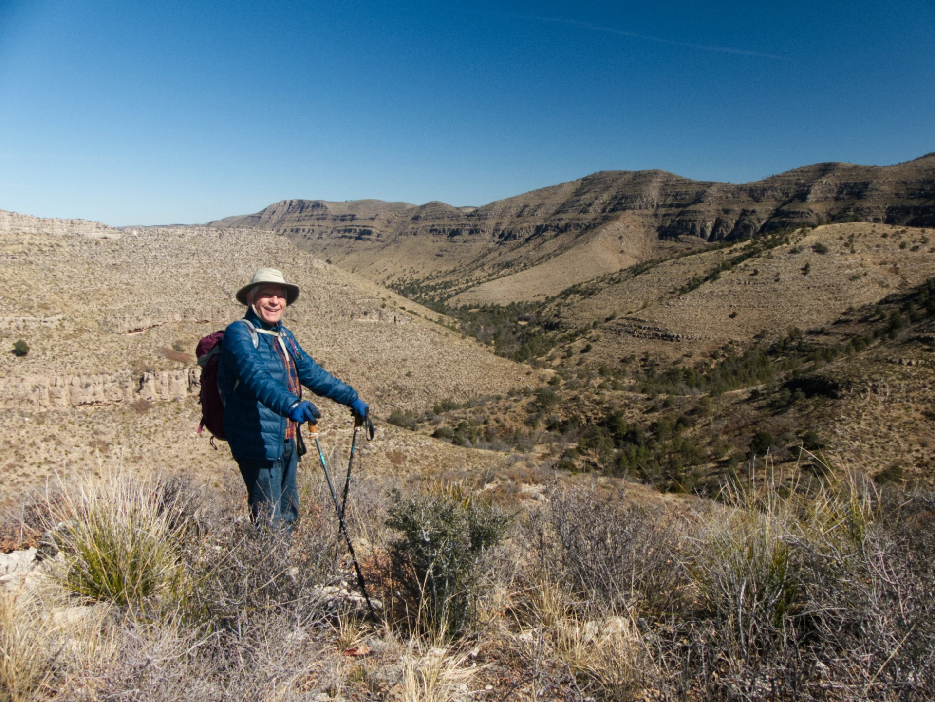 View from the Tejas Trail in Dog Canyon