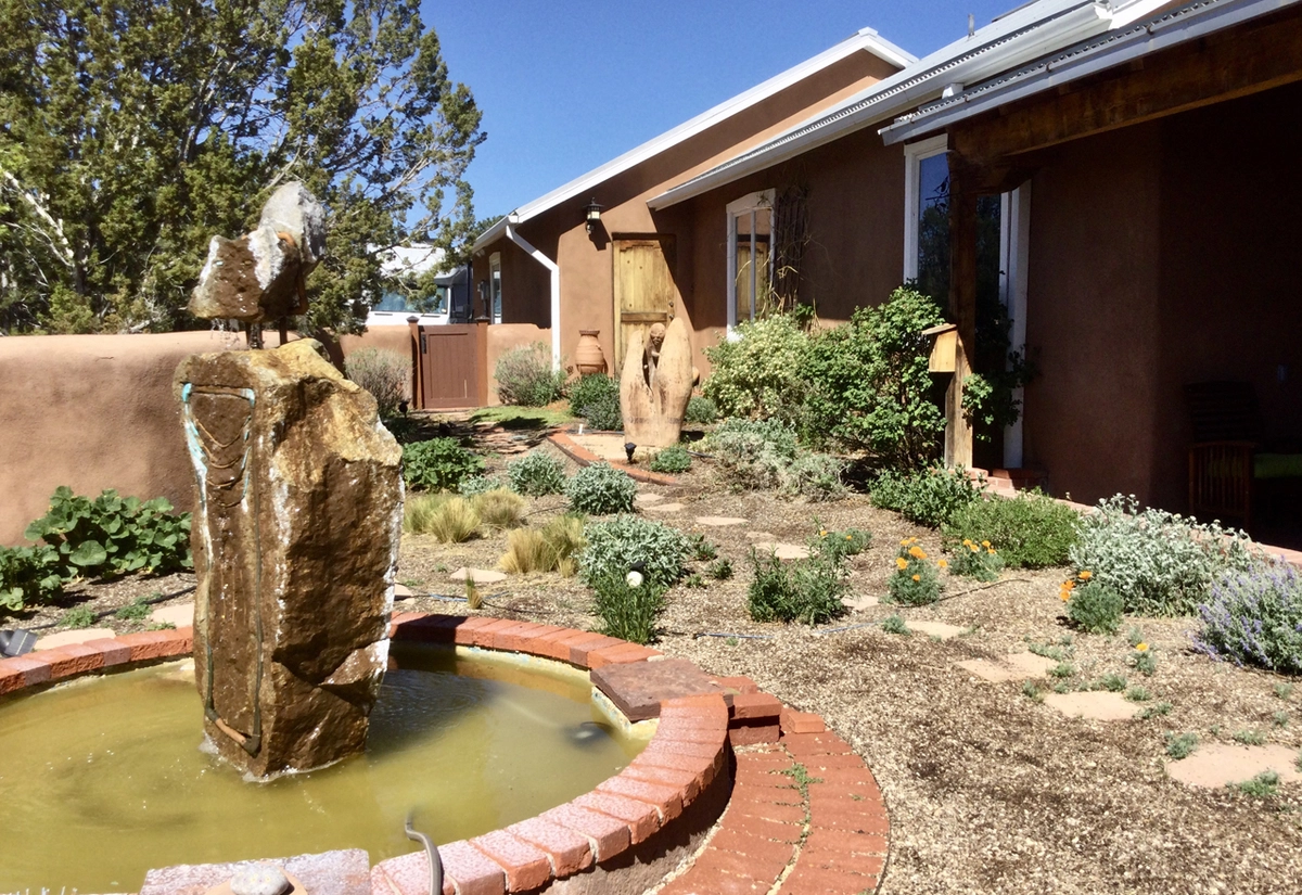 our friends' garden