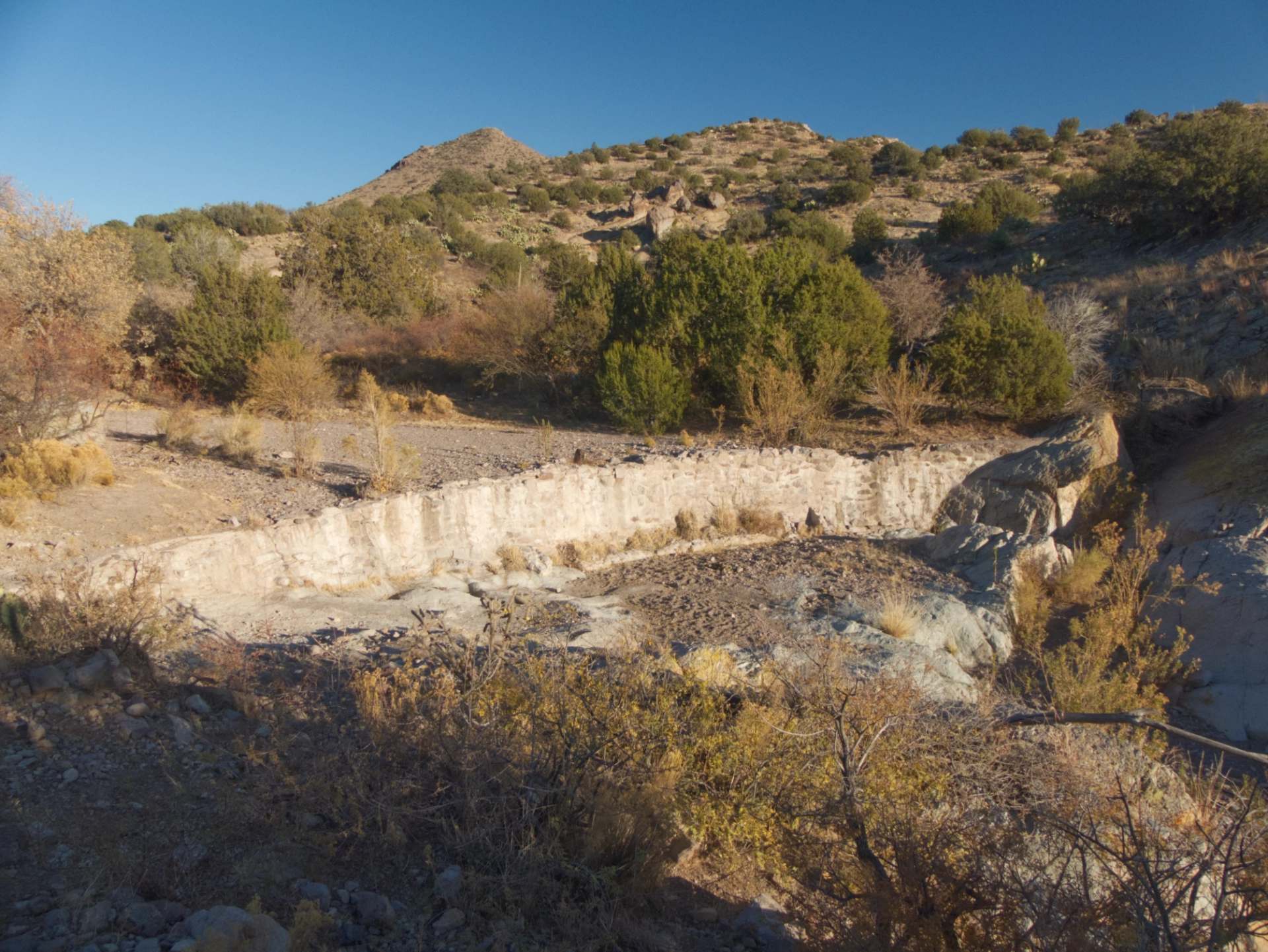 old rock dam