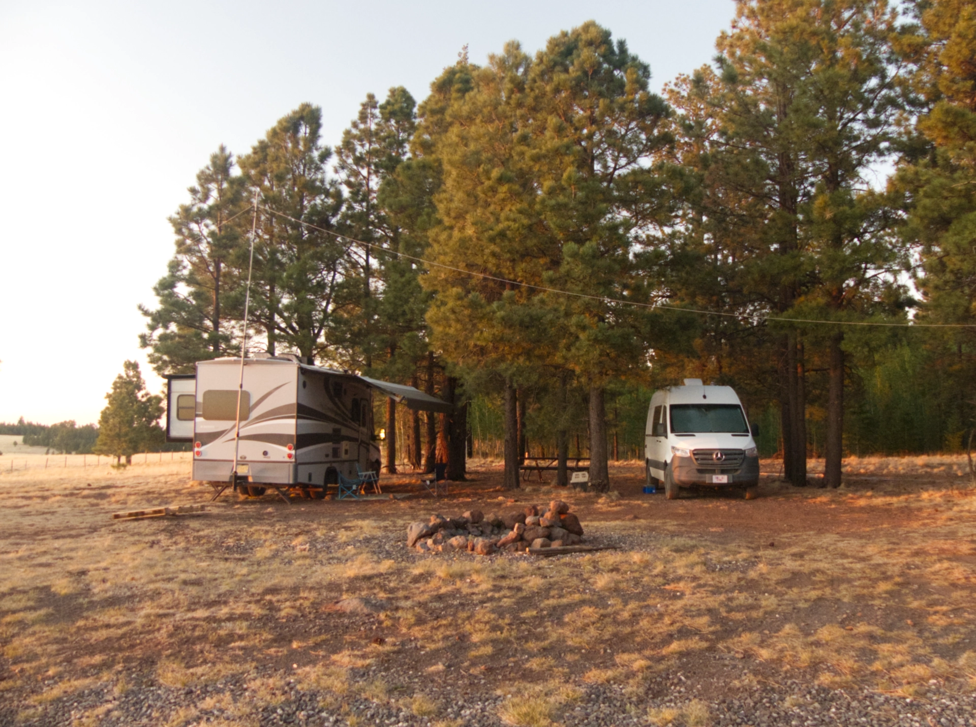 the perfect campsite