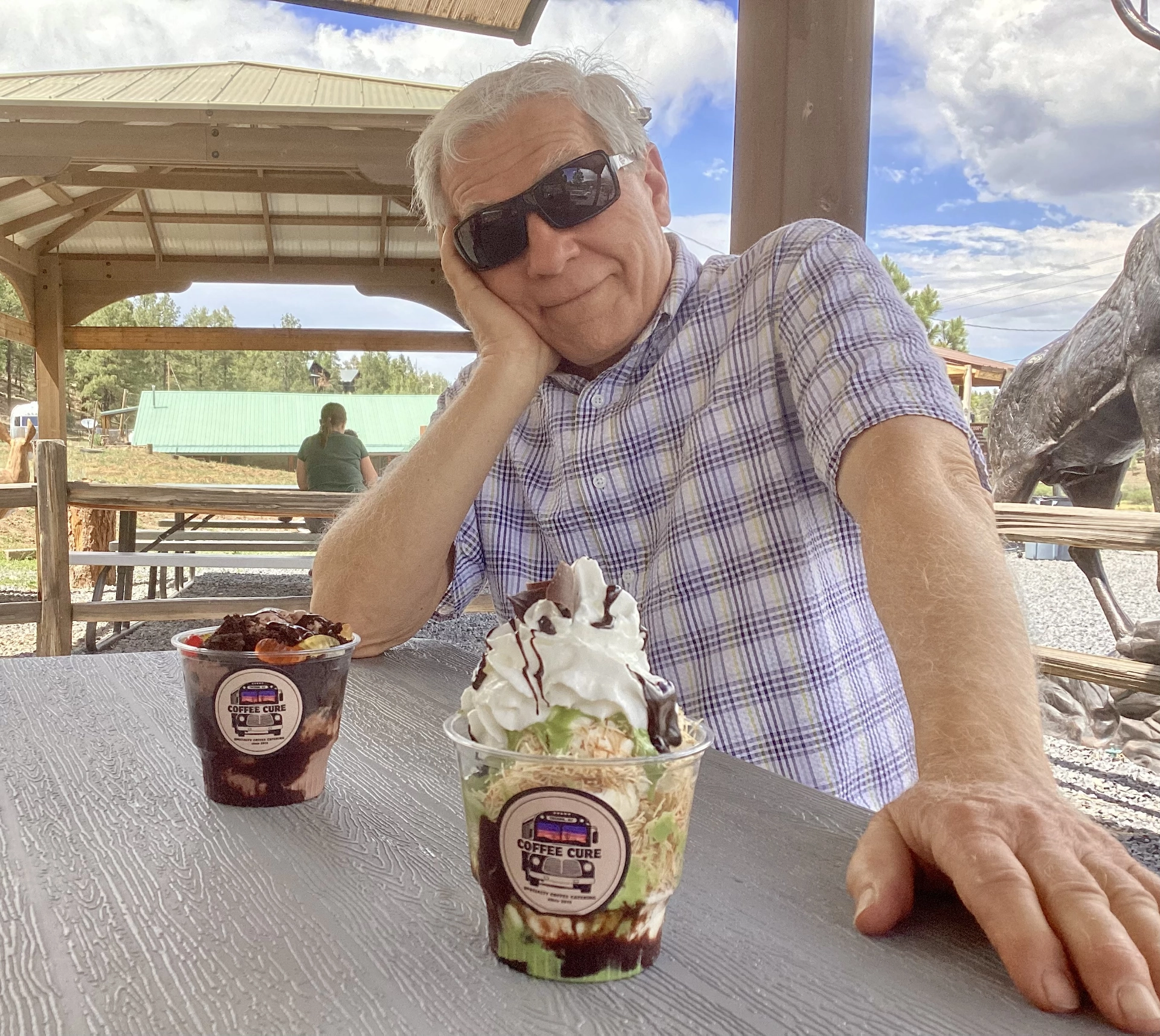 fancy ice cream sundaes