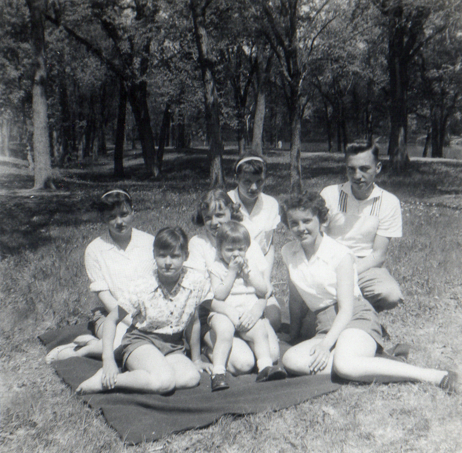 1956 family portrait