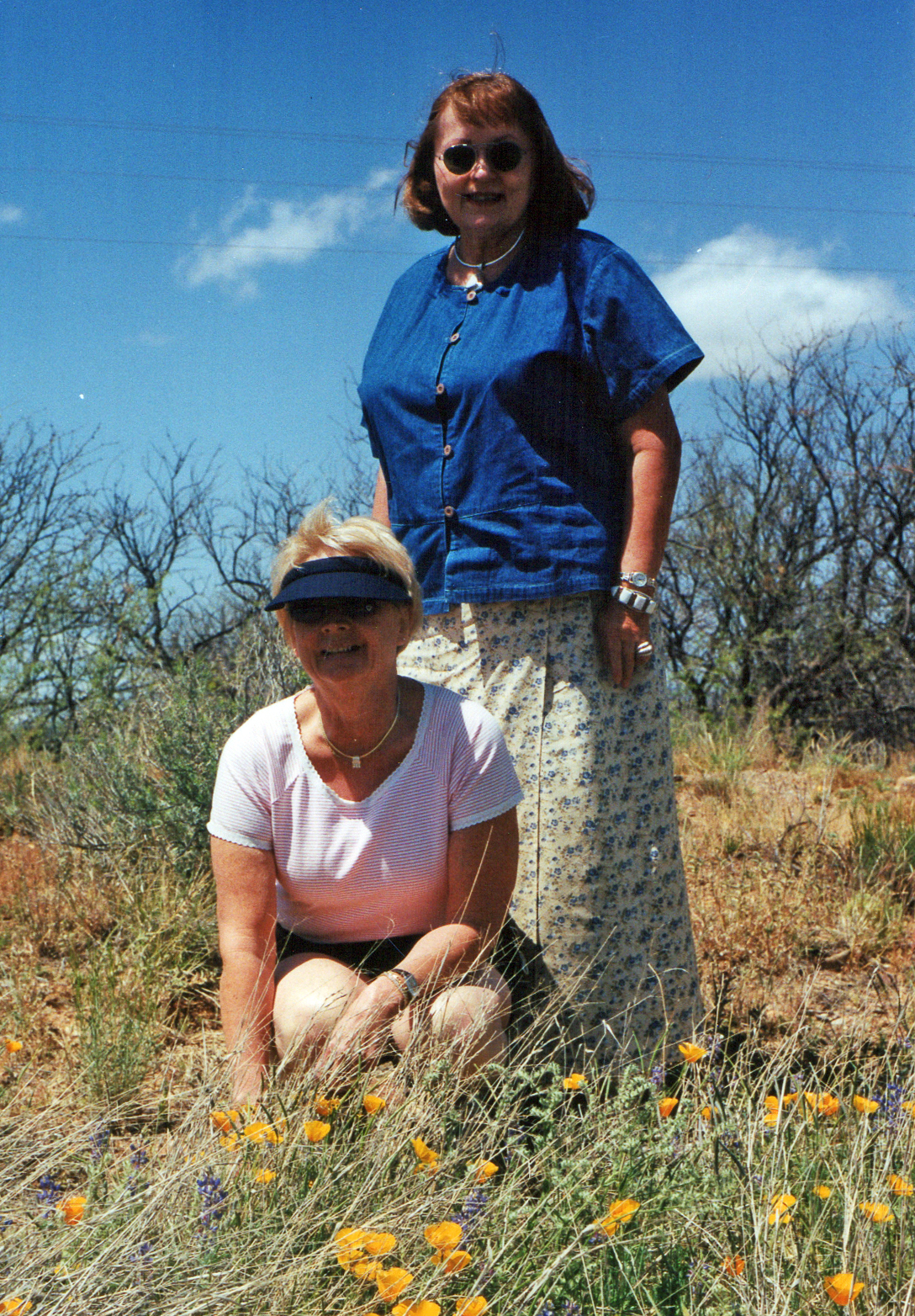 Jan and Frankie in Arivaca